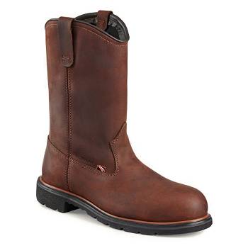 Red Wing DynaForce 11-inch Soft Toe - Bordove Nepremokave Topanky Panske, RW165SK